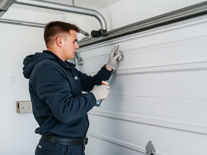 Professional maintenance service for garage doors